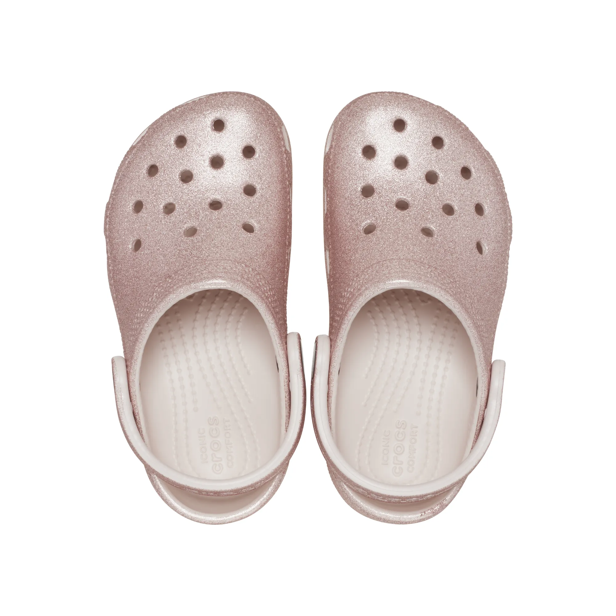 รองเท้าลำลองเด็ก TODDLER CLASSIC GLITTER CLOG