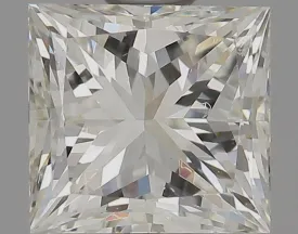 0.77 Carat J VS2 Princess Cut Diamond