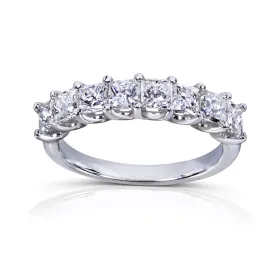 1 1/2ct.tw Eight-Stone Princess Diamond Band