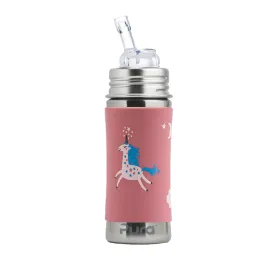 11oz Stainless Steel Straw Bottle Unicorn