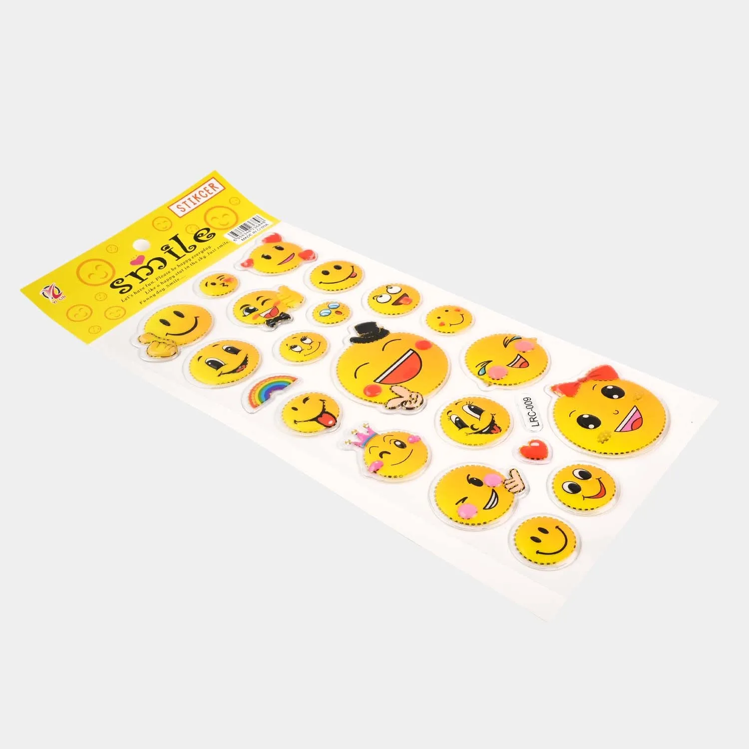 3D EMOJI STICKERS FOR KIDS