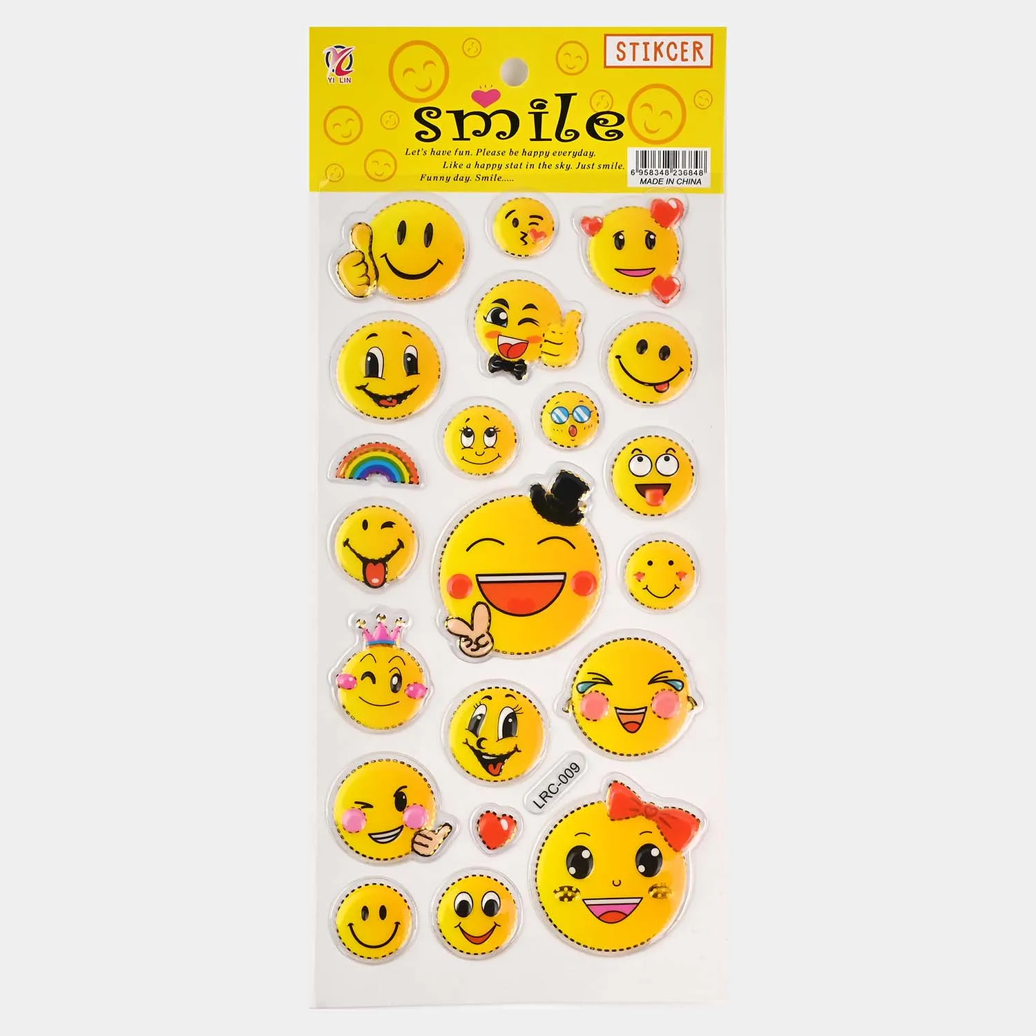 3D EMOJI STICKERS FOR KIDS