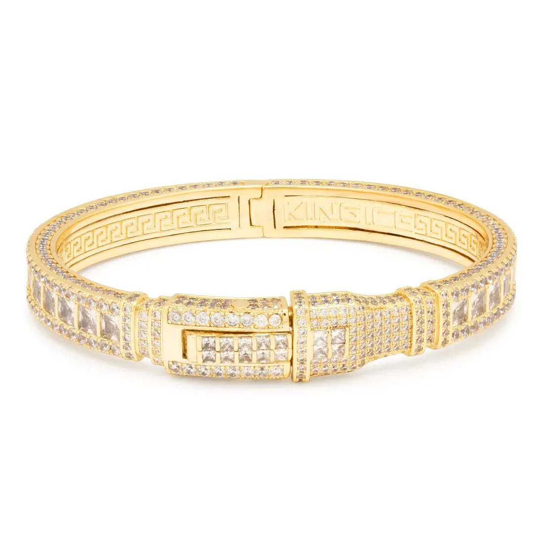 8mm Princess Cut Bangle Bracelet