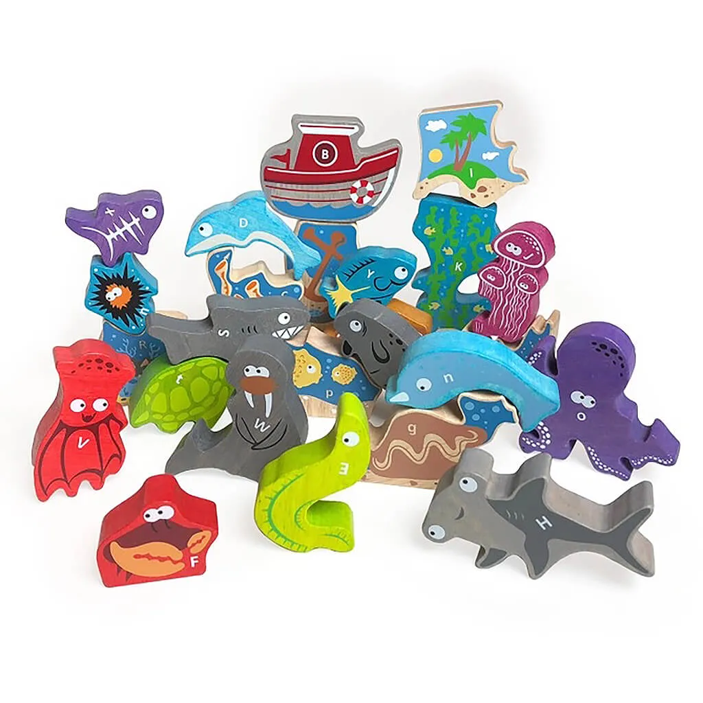 A To Z Puzzle & Playset Ocean