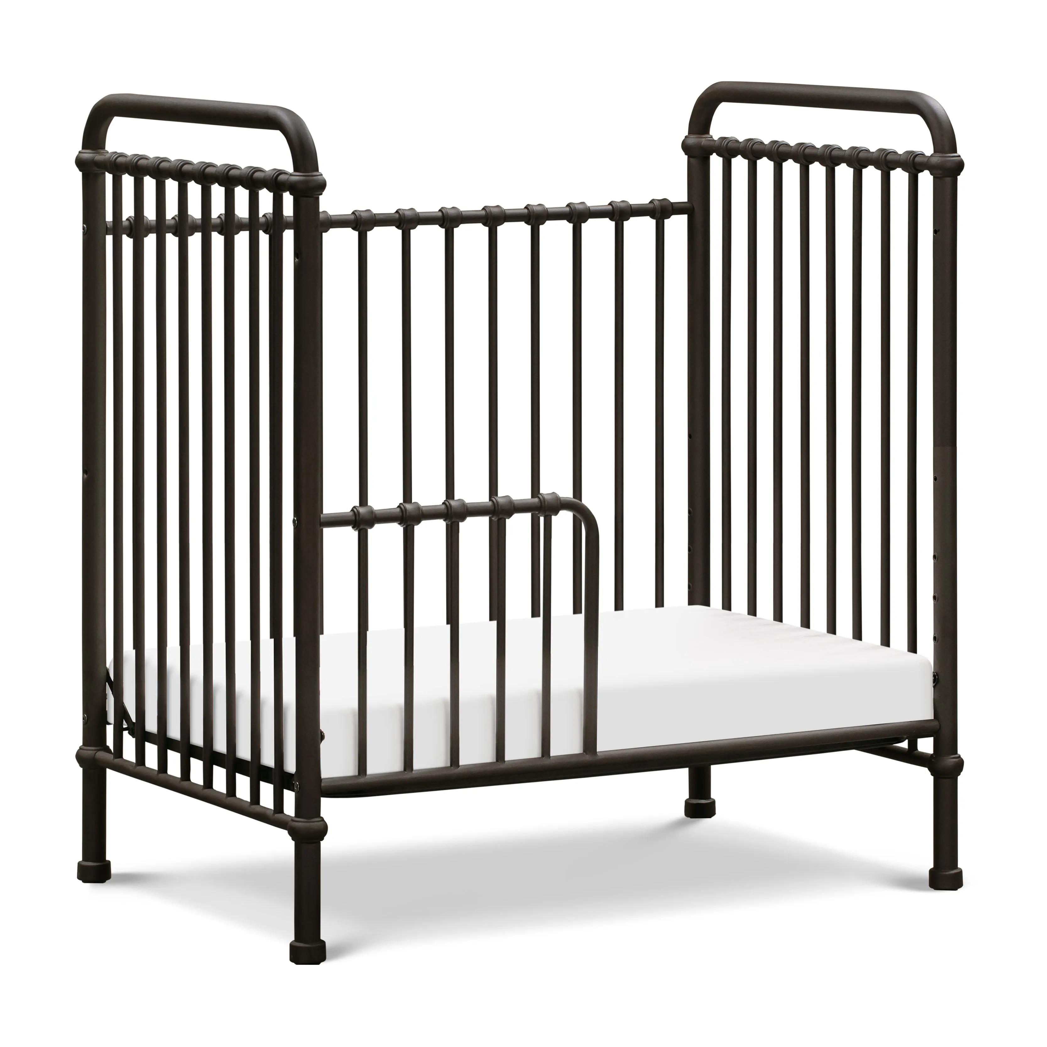 Abigail 3-in-1 Convertible Mini Crib - Vintage Iron