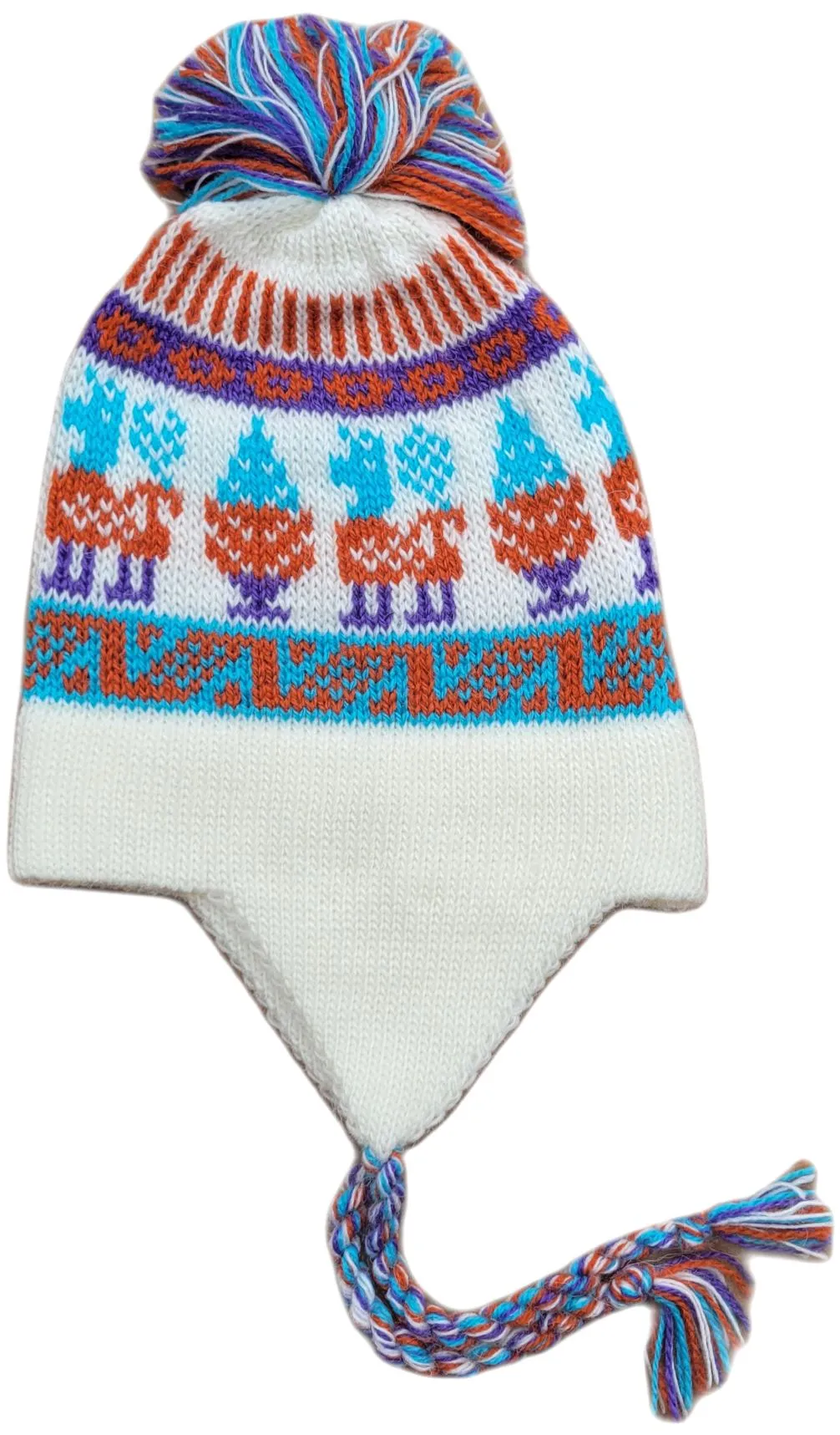 Alpaca Infant Toddler Chullo Hat