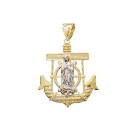 Anchor Pendant (14K)