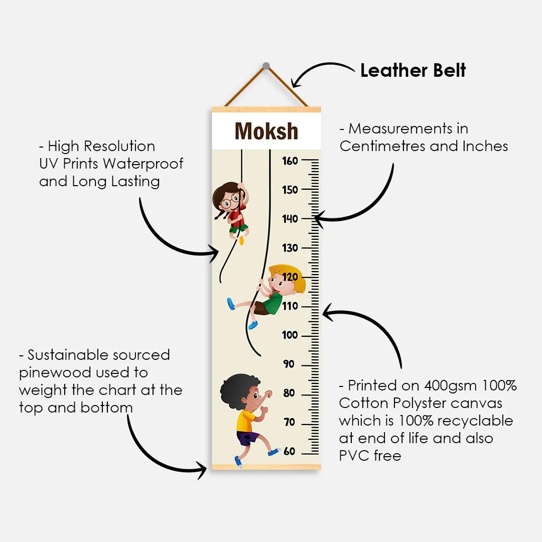 Animal theme Kids Growth scale