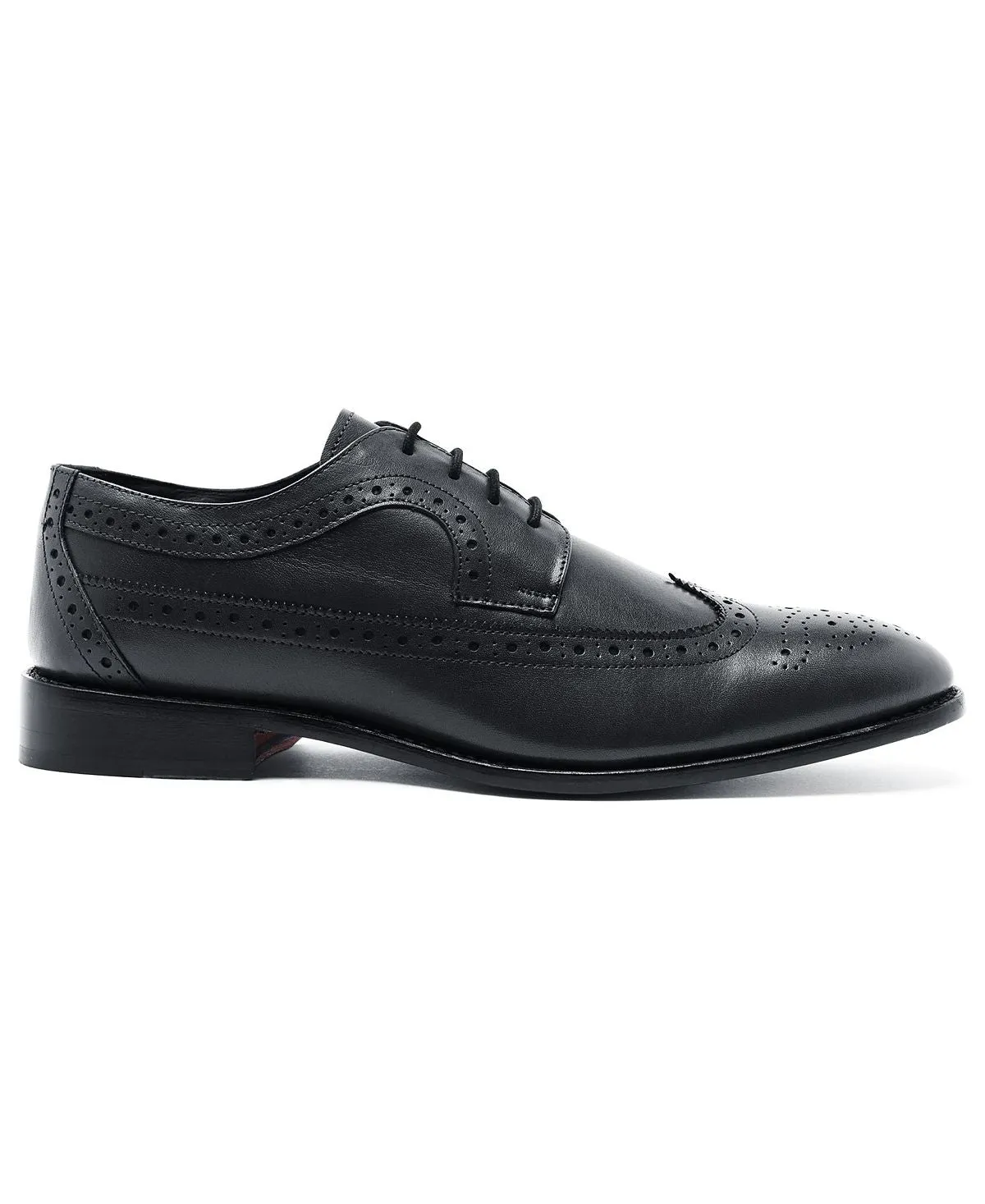 Anthony Veer Men's Regan Leather Lace-Up Winged Dress Shoes