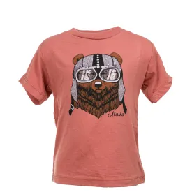 Aviator Bear Tee- Youth