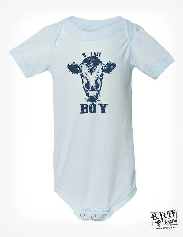 B Tuff BABY BLUE ONESIE