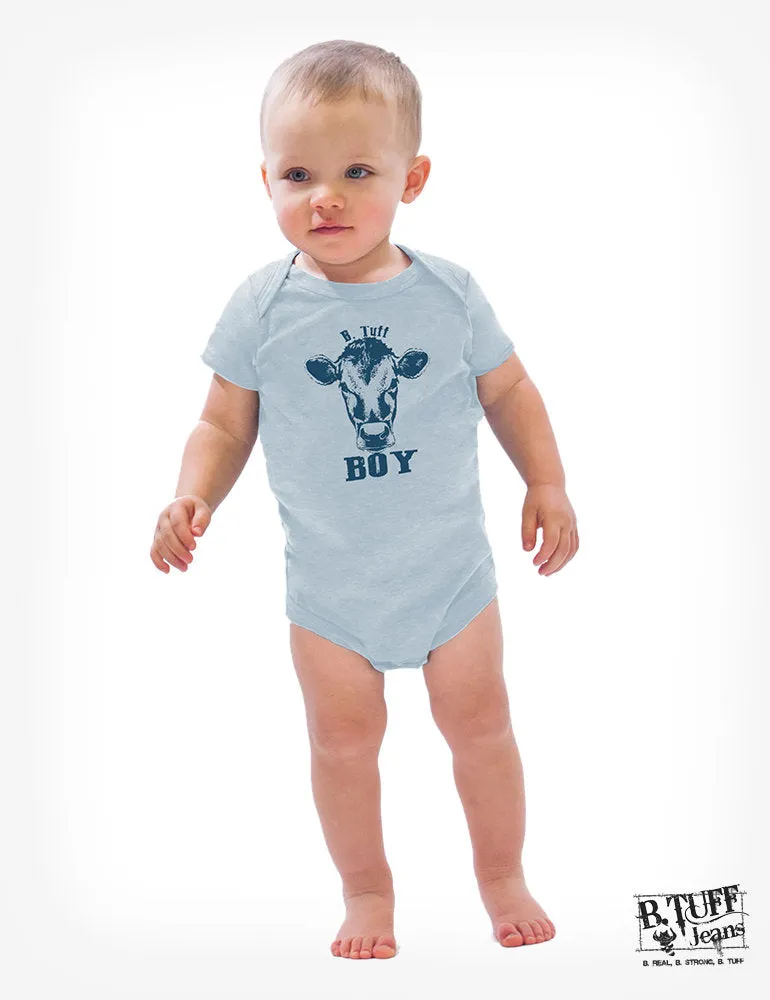 B Tuff BABY BLUE ONESIE