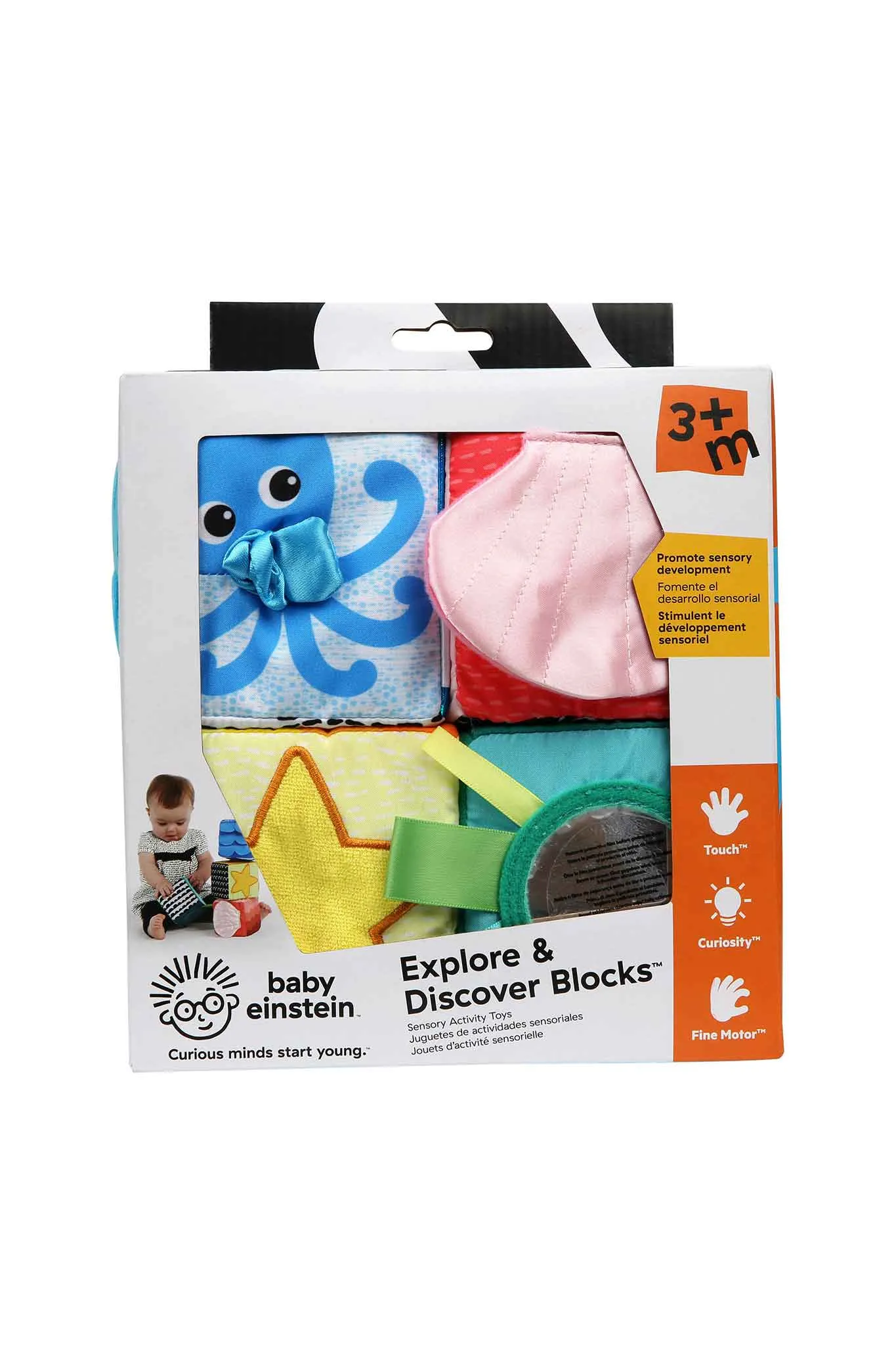 Baby Einstein Explore & Discover Soft Blocks Toys