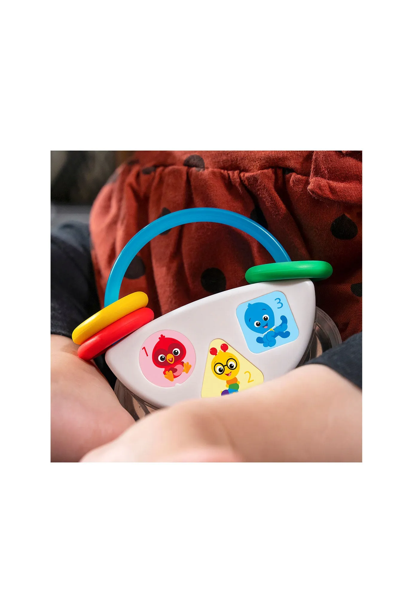 Baby Einstein Tiny Tambourine Musical & Rattle