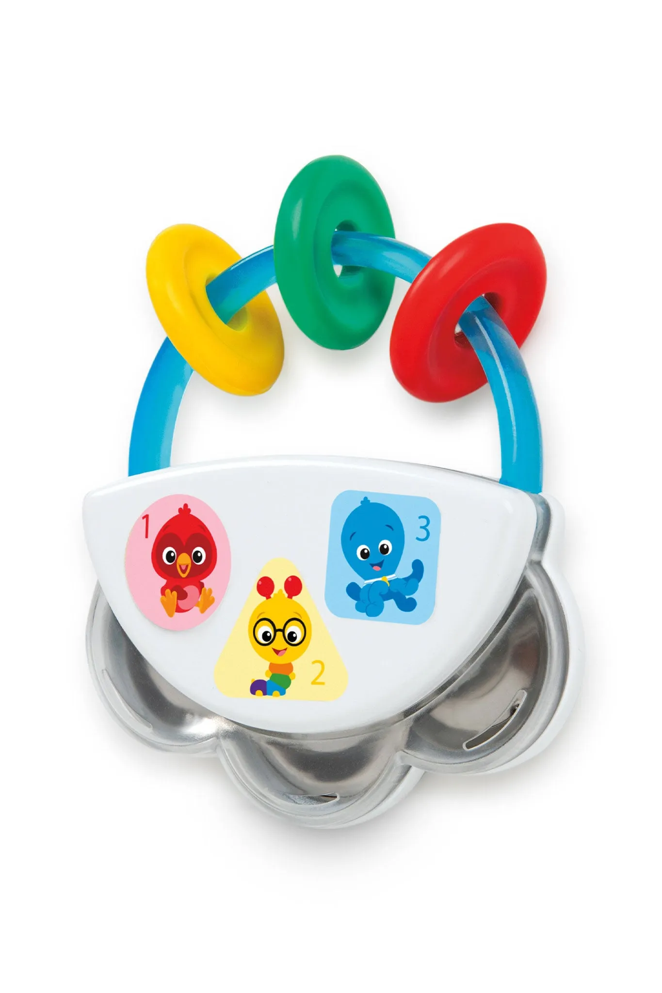 Baby Einstein Tiny Tambourine Musical & Rattle