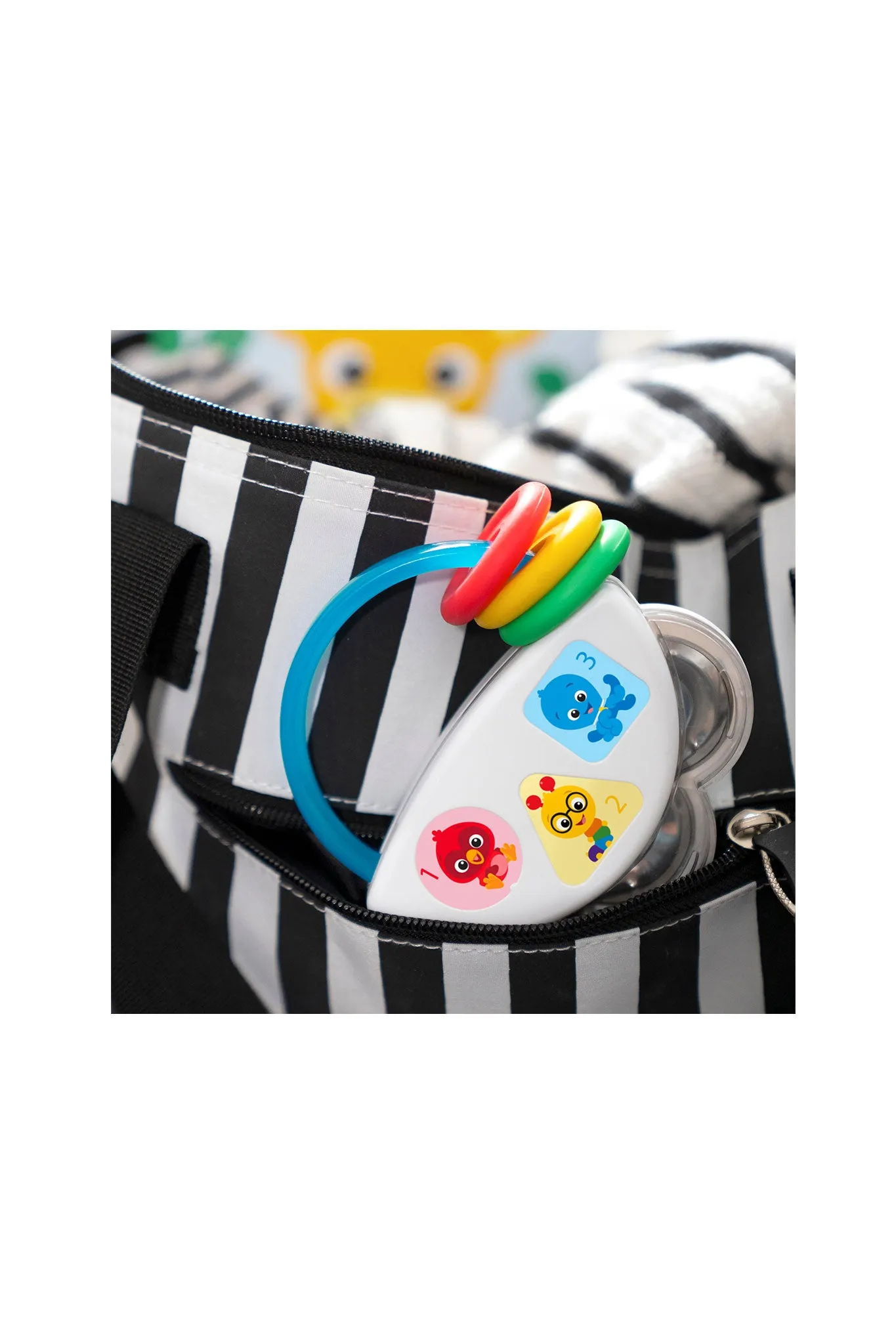 Baby Einstein Tiny Tambourine Musical & Rattle