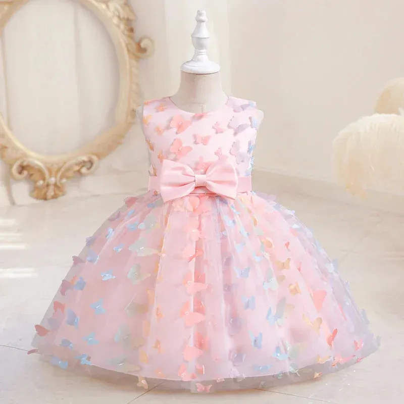 Baby Girl Sleeveless Sequin Princess Dress