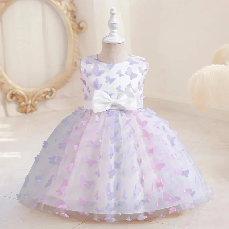 Baby Girl Sleeveless Sequin Princess Dress