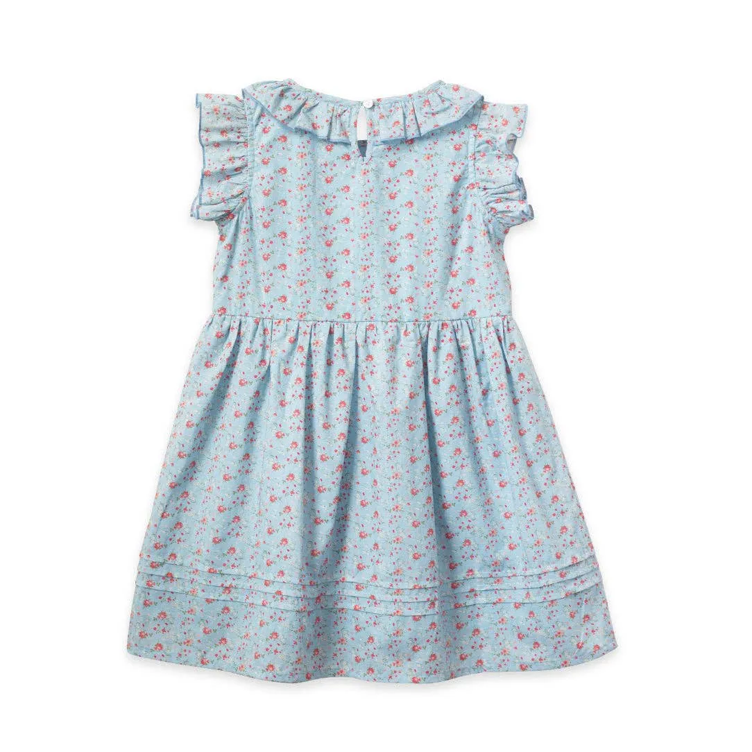 Beet World - Ana Dress - Summer Posy: 3-4 Y