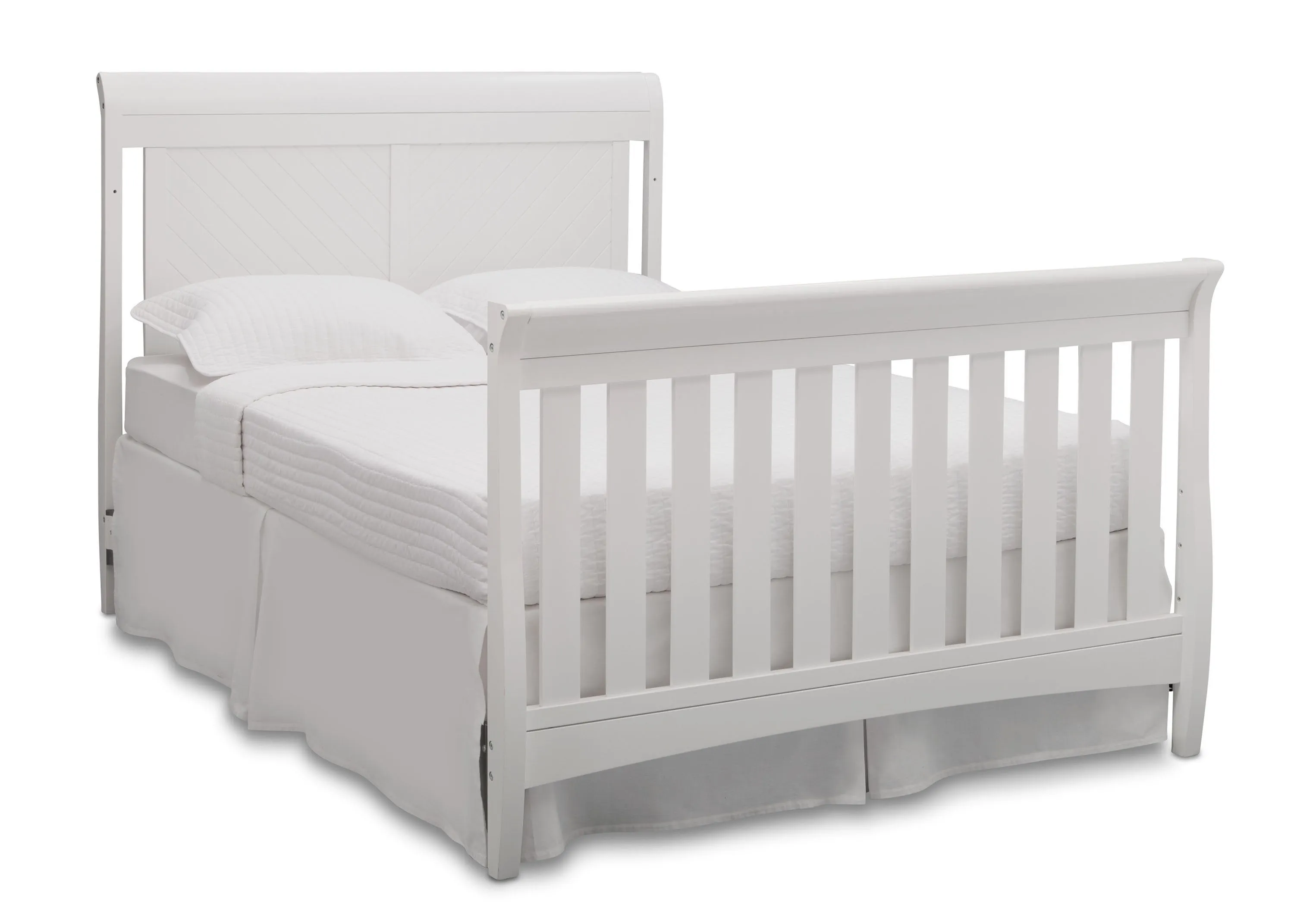 Bennington Elite Sleigh 4-in-1 Convertible Crib