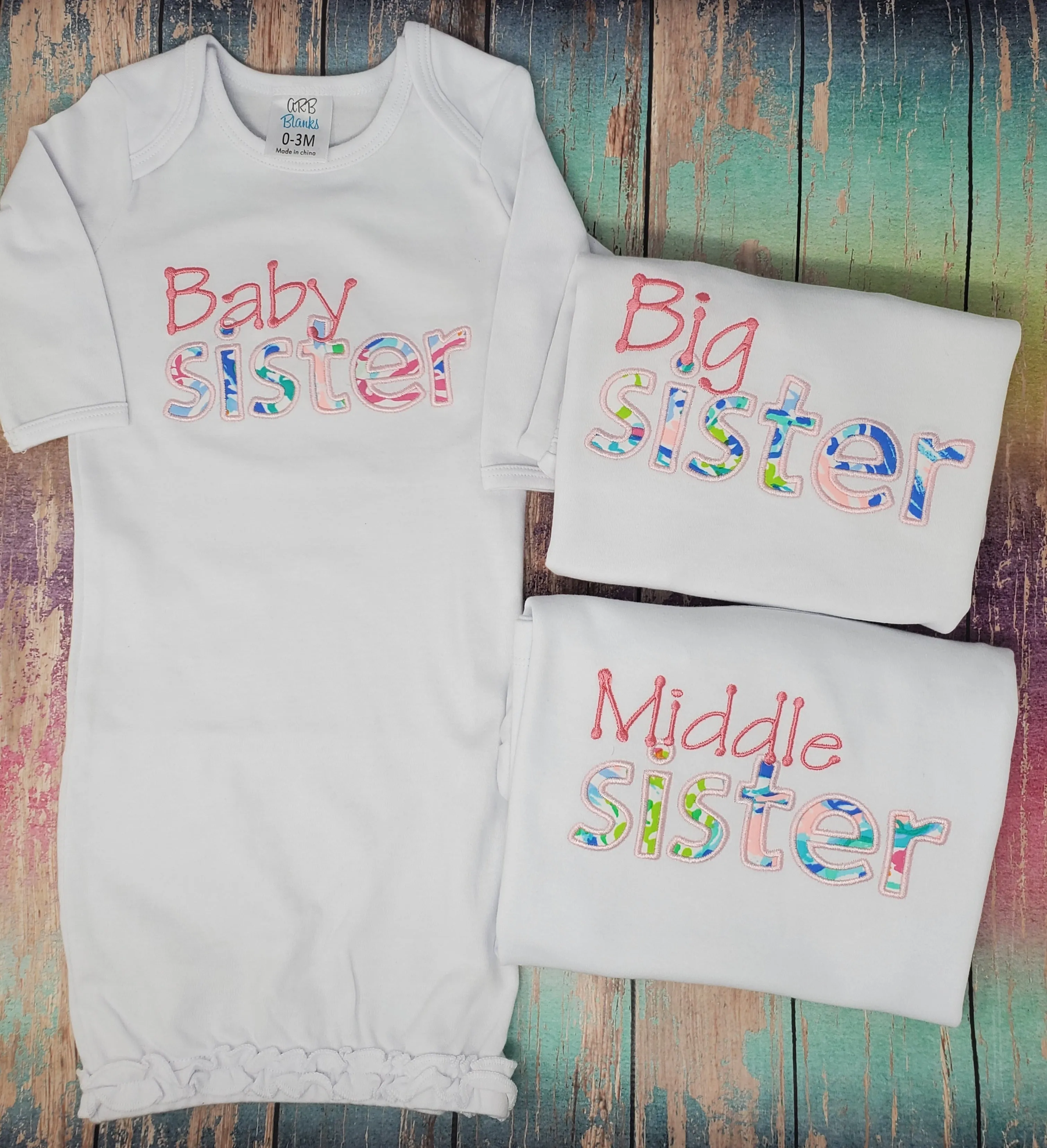 Big Sister Applique