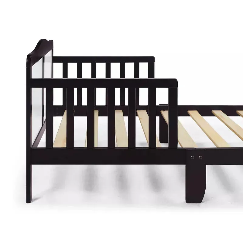 Birdie Toddler Bed - Espresso/White