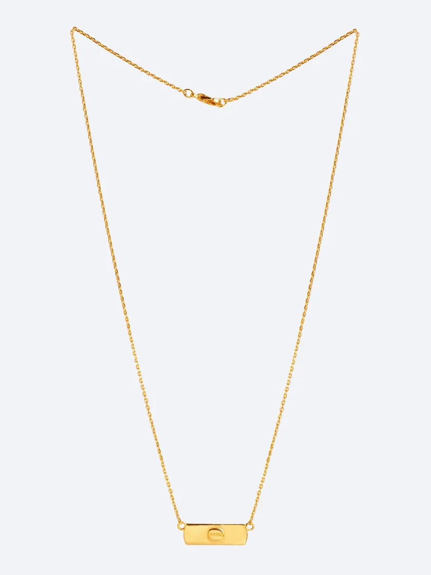 BLING BAR LA MADONNA NECKLACE - SHORT