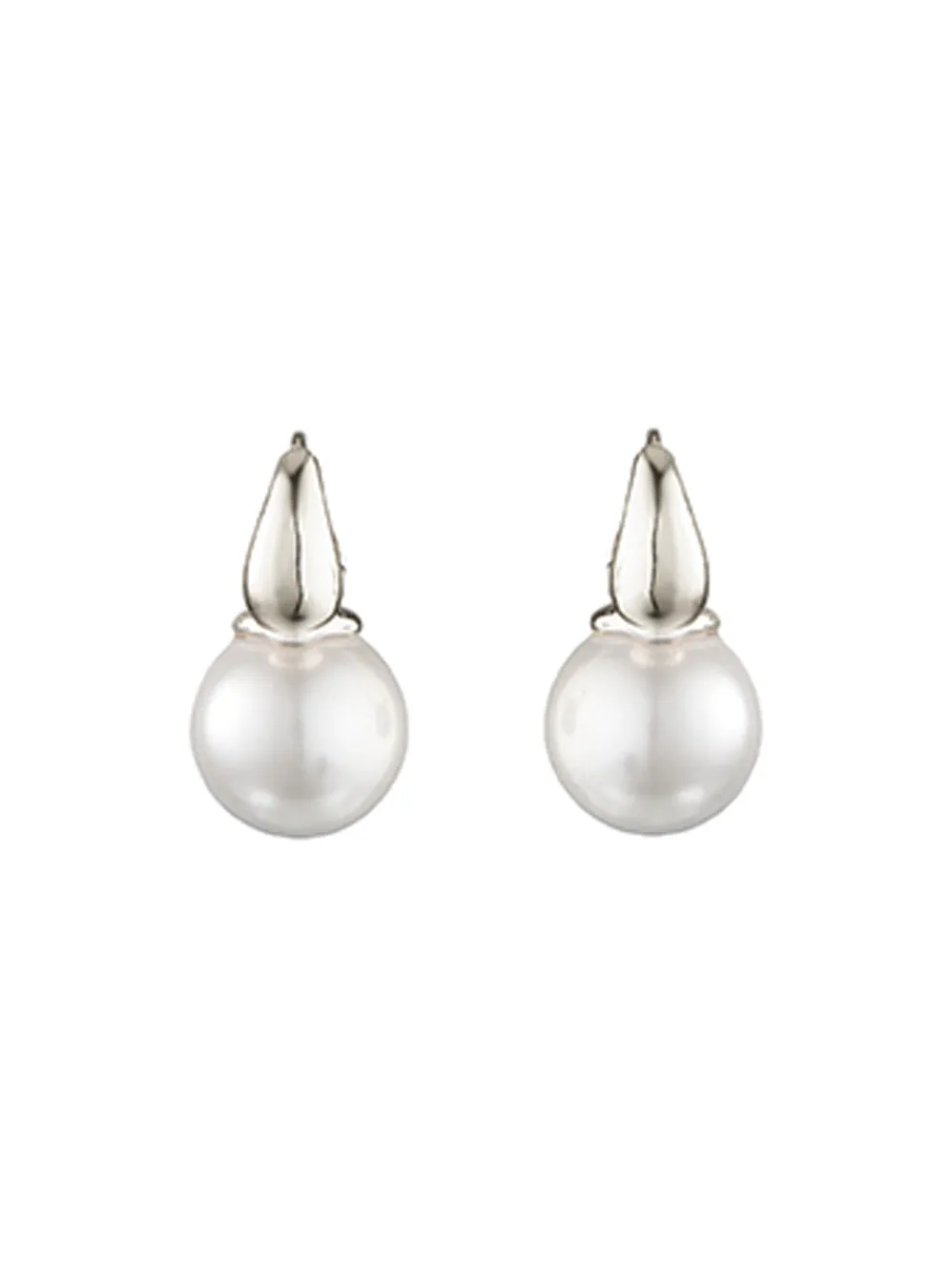 BLING BAR PICCOLA PEARL EARRINGS