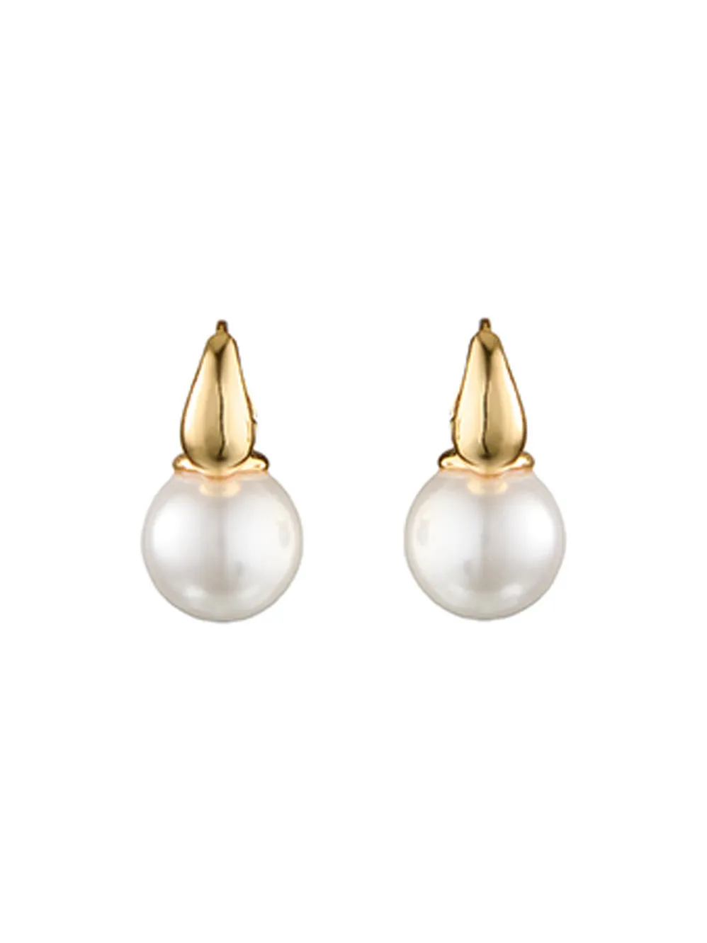 BLING BAR PICCOLA PEARL EARRINGS