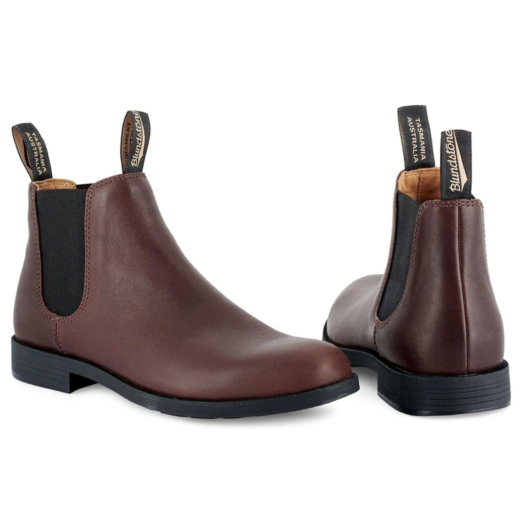 Optimized Title: Blundstone 1900 Classic Chestnut Brown Leather Chelsea Boots - Stylish Dealer Boots for Effortless Elegance