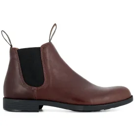 Optimized Title: Blundstone 1900 Classic Chestnut Brown Leather Chelsea Boots - Stylish Dealer Boots for Effortless Elegance