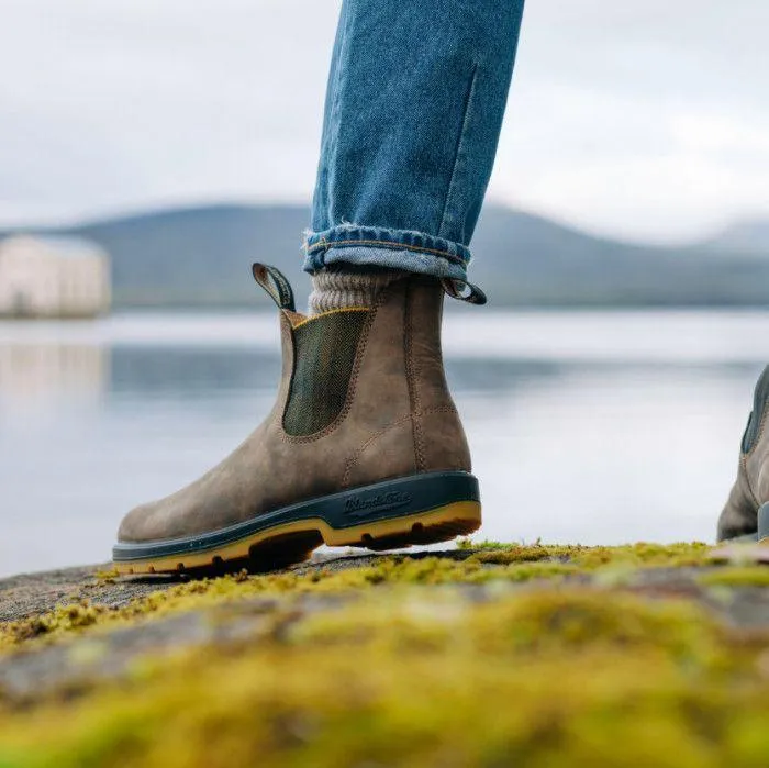 Blundstone 1944 Brown Leather Chelsea Boots Cushioned Absorbtion