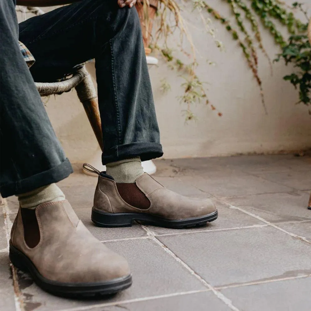 Blundstone 2036 Rustic Brown Low-Cut Leather Boots Low Classic Vintage Retro