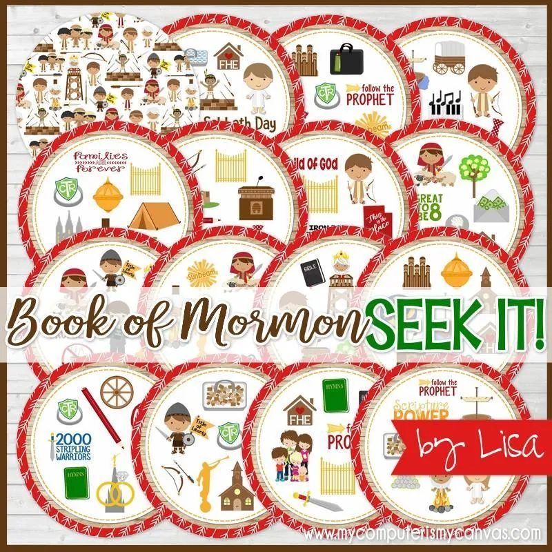 Book of Mormon GAME TRIO Printable