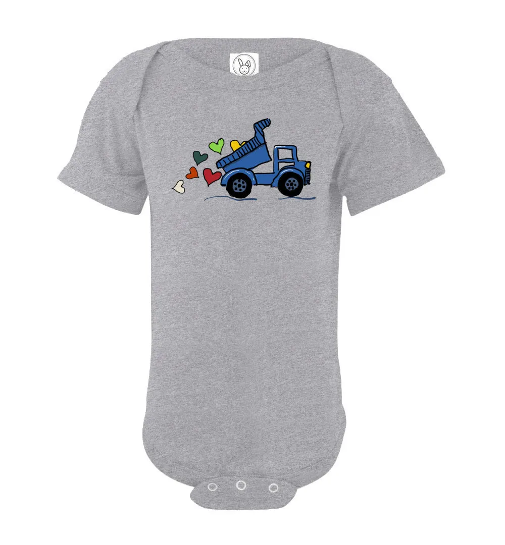 Boy Truck Love Infant Bodysuit