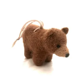 Brown Bear Figurine and Ornament