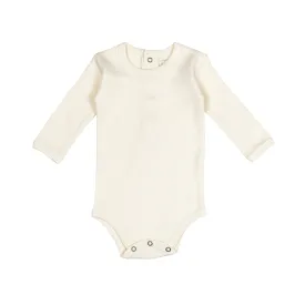 Buttercream Organic Long-Sleeve Bodysuit