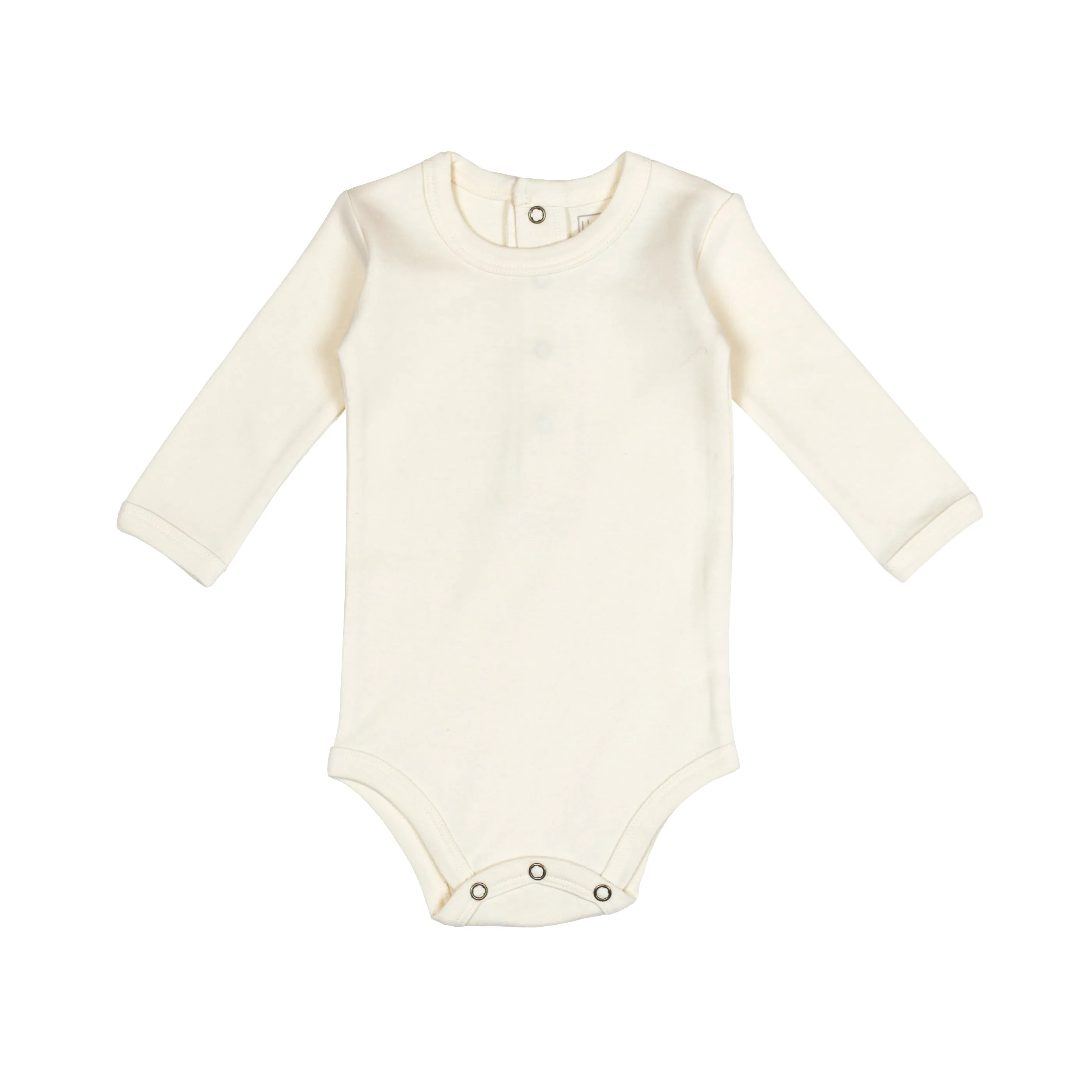 Buttercream Organic Long-Sleeve Bodysuit