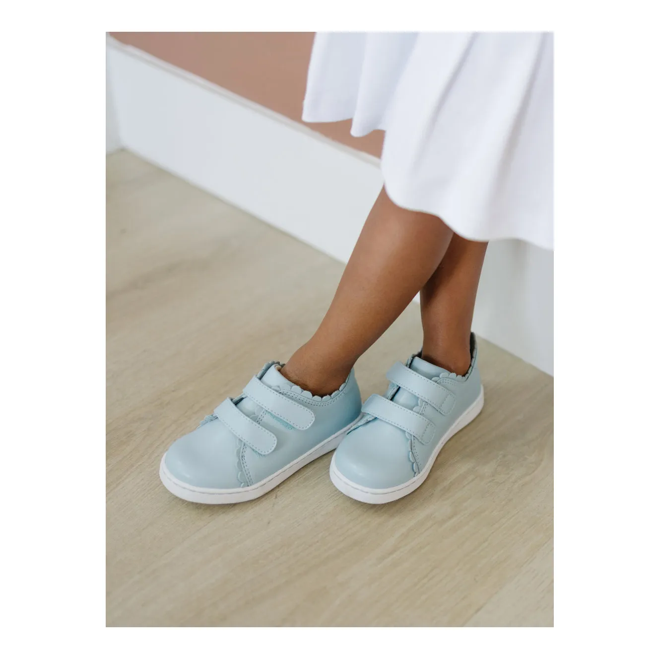 Caroline Scalloped Sneaker