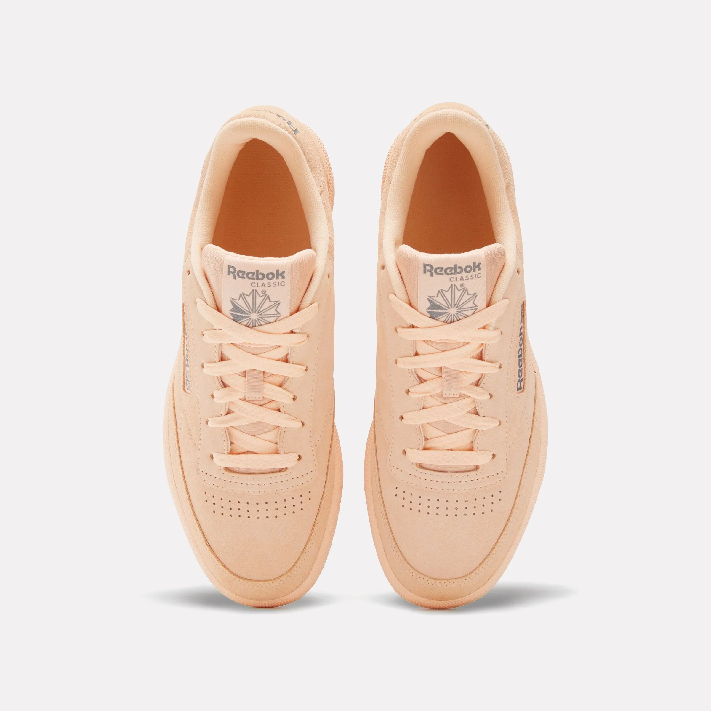 Club C 85 Shoes Peach Glow/Peach Glow/Puregrey