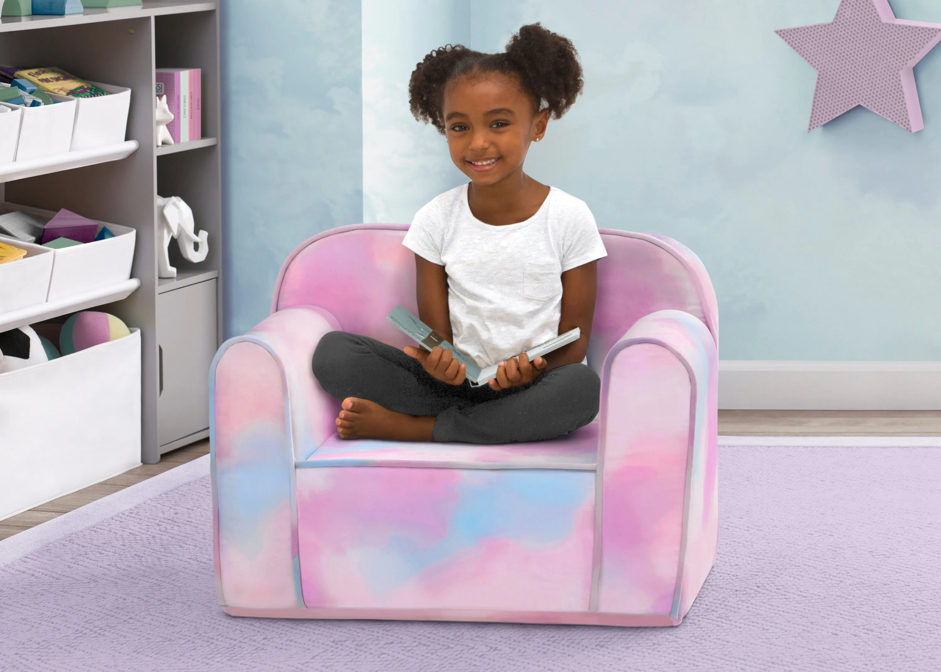 Cozee Tie-Dye Chair for Kids