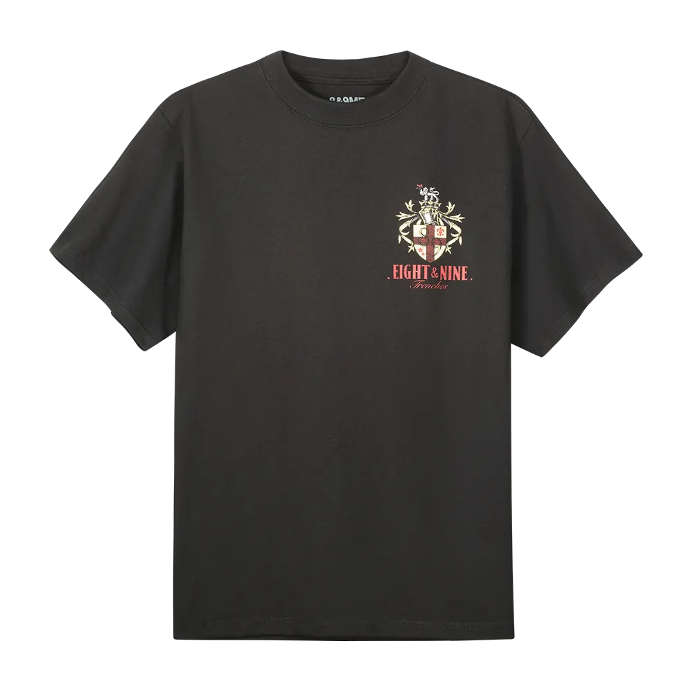 Crest Black Tee