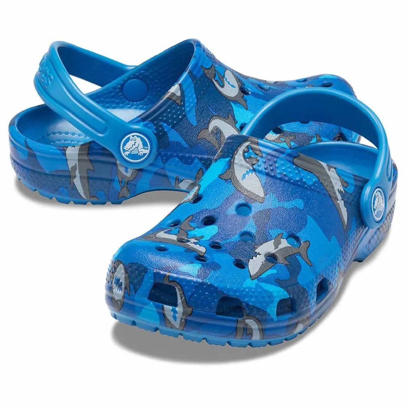 Crocs Kids' Classic Shark Clog