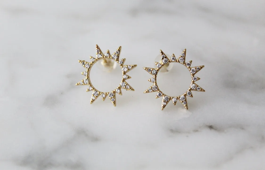 Crown Earrings