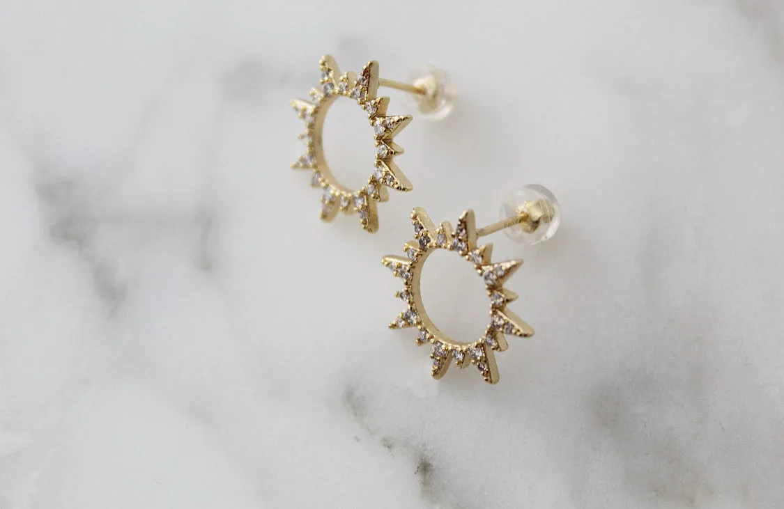 Crown Earrings