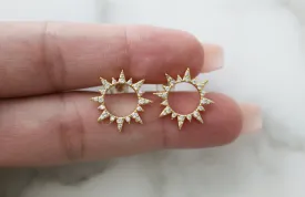 Crown Earrings