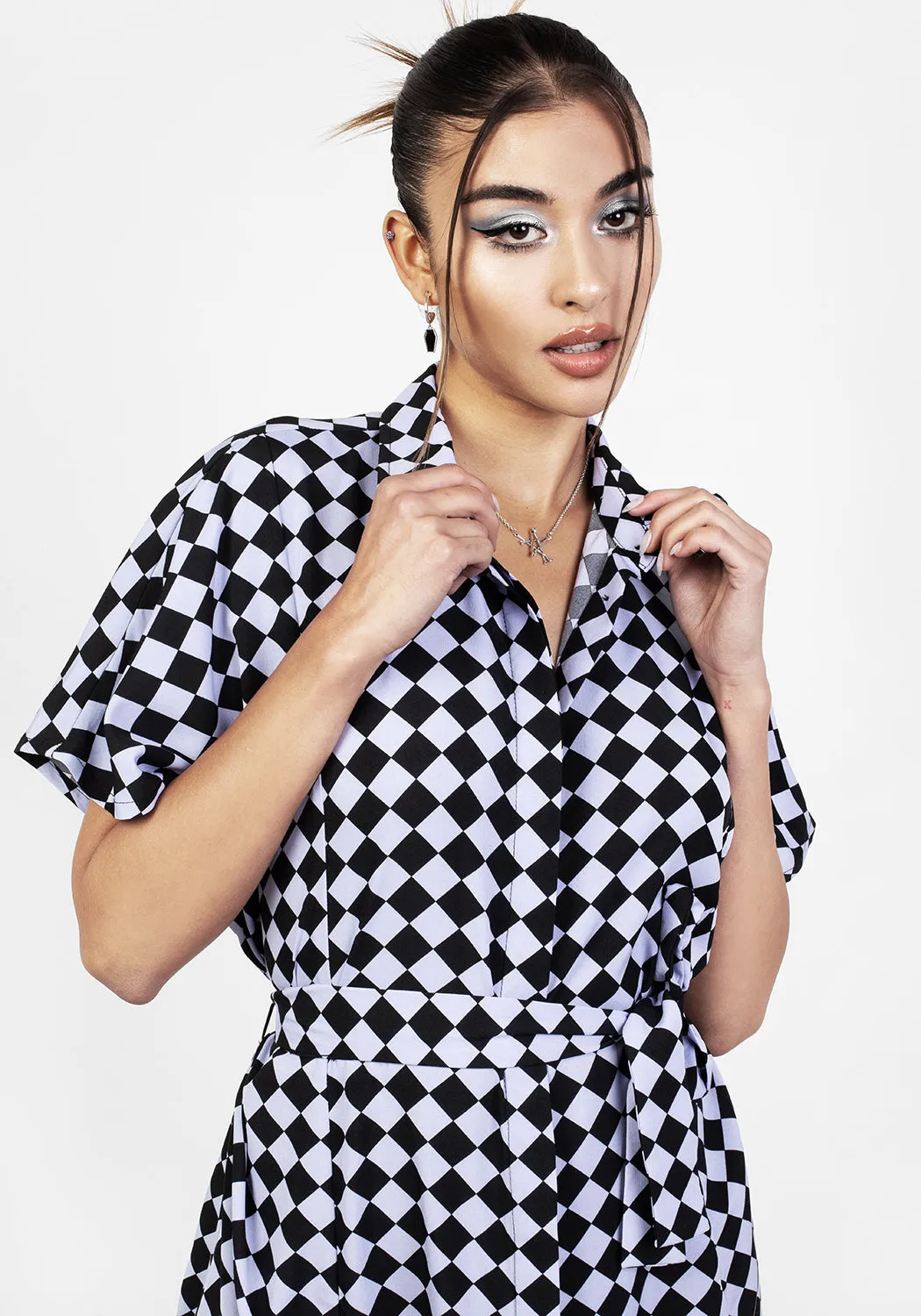 Discordia Midi Shirt Dress