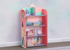 Disney Princess Wooden Playhouse 4-Shelf Bookcase