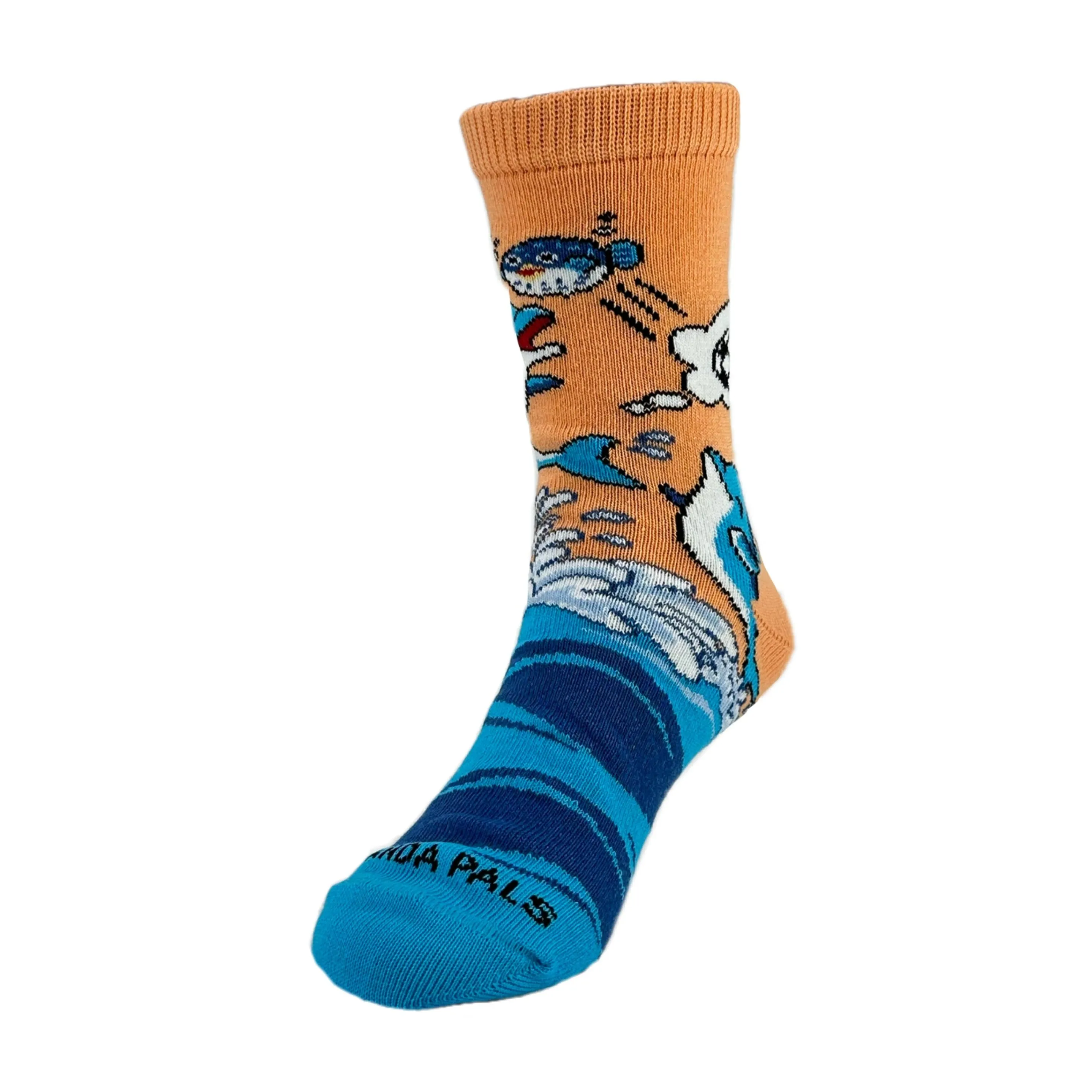 Dolphins and Soccer Socks from the Sock Panda (Ages 3-7)