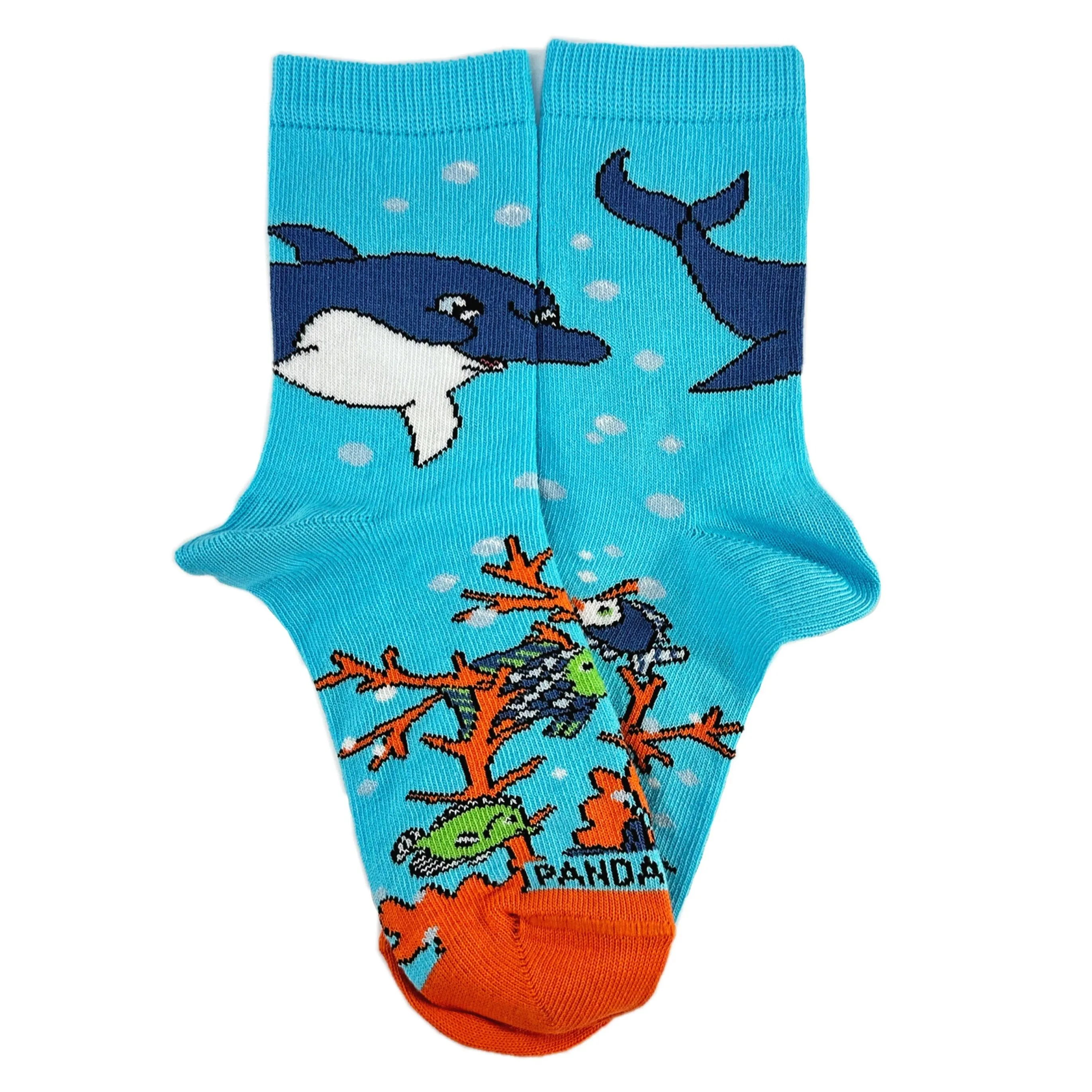 Dolphins in the Ocean Socks from the Sock Panda (Ages 3-7)